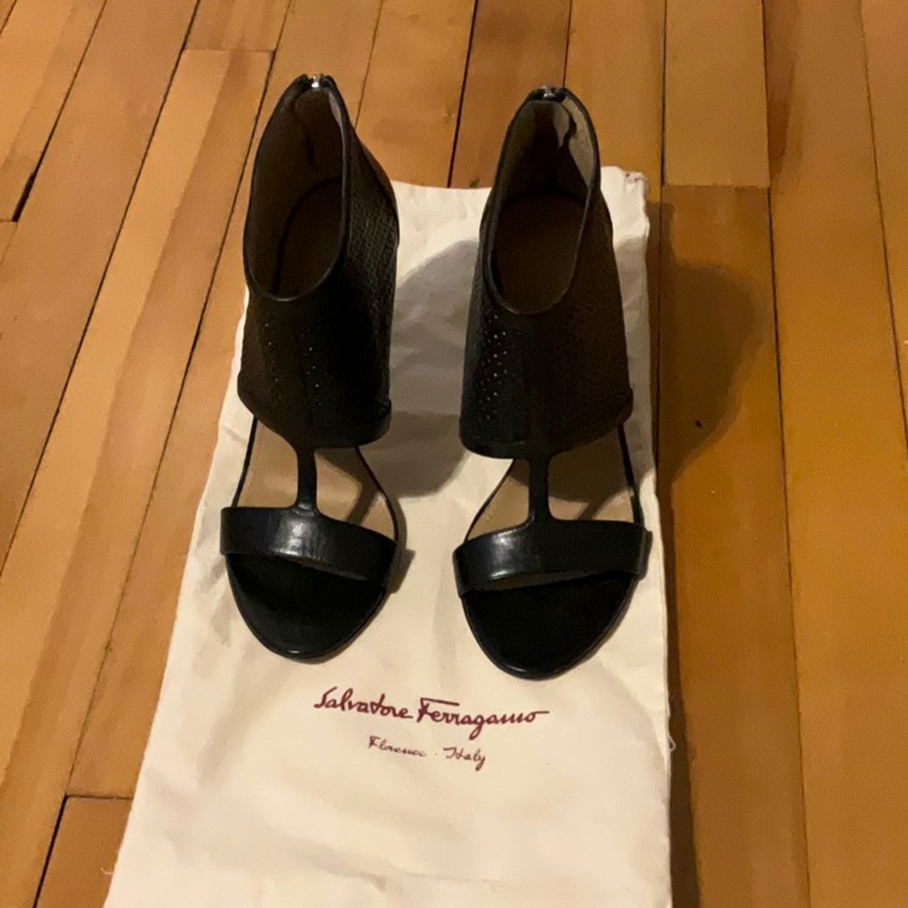 Salvatore Ferragamo Black Women's Shoes